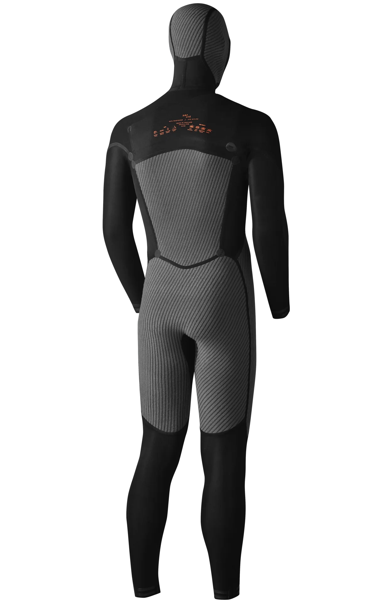 Refurbished Men's Heat Wetsuit 6/5 Hooded - Image 4